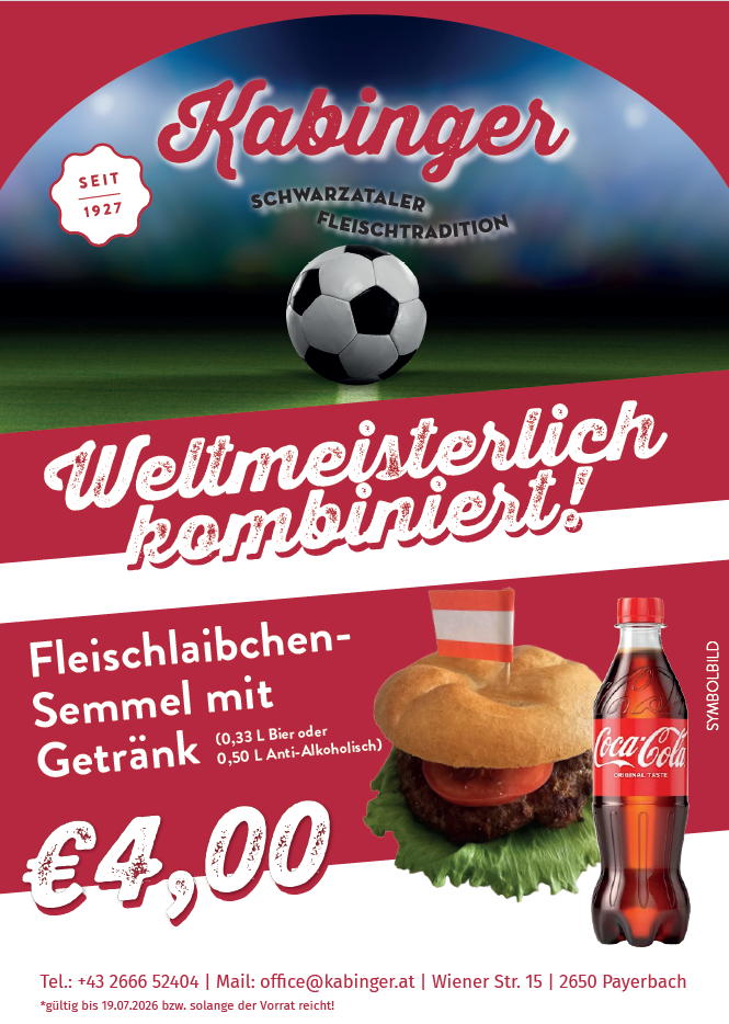 Spezialitäten bei Kabinger